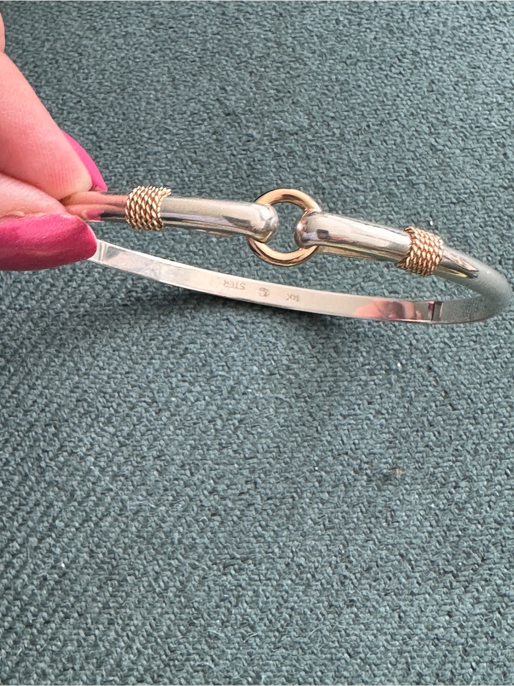 Cape Cod Jewelers Porthole Hook Bracelet - Size 7.5 - Picture 4 of 8